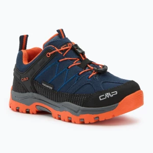 Buty trekkingowe dziecięce CMP Rigel Low Wp b.blue / arancio