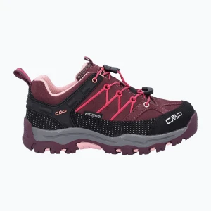 Buty trekkingowe dziecięce CMP Rigel Low Wp prugna/peach