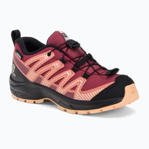 Buty trekkingowe dziecięce Salomon XA Pro V8 CSWP earth/black/almond