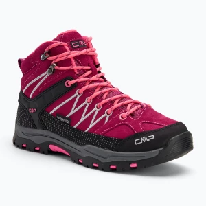 Buty trekkingowe juniorskie CMP Rigel Mid berry / pink fluo