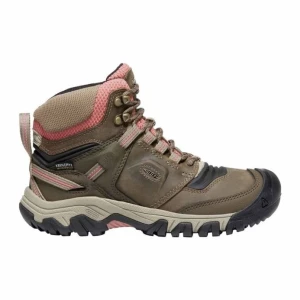 Buty Trekkingowe Keen Ridge Flex Mid Wp KE-1024921 brązowe