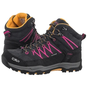 Buty Trekkingowe Kids Rigel Mid Trekking Shoe Wp 3Q12944J 54UE Antracite/Bouganville (CM8-e) CMP
