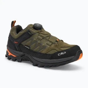 Buty trekkingowe męskie CMP Rigel Low Fitgo olive / flame Zielony