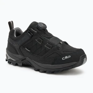 Buty trekkingowe męskie CMP Rigel Low Fitgo Wp piombo Czarny