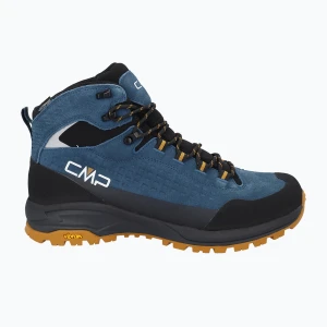 Buty trekkingowe męskie CMP Vertyx Mid Waterproof avio / caramel Niebieski