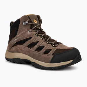 Buty trekkingowe męskie Columbia Crestwood Mid Wp V2 cordovan/ squash