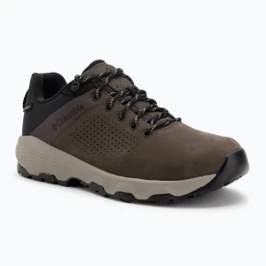 Buty trekkingowe męskie Columbia Newton Nimble Leather tundra / black Brązowy