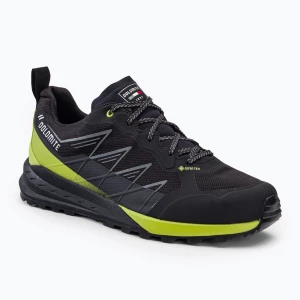 Buty trekkingowe męskie Dolomite Croda Nera Tech GTX black/lime green