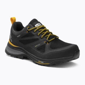 Buty trekkingowe męskie Jack Wolfskin Force Striker Texapore Low black/burly yellow xt