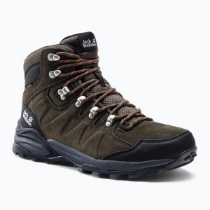 Buty trekkingowe męskie Jack Wolfskin Refugio Texapore Mid khaki/ phantom