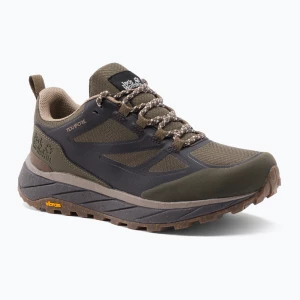 Buty trekkingowe męskie Jack Wolfskin Terraventure Texapore Low brown/beige