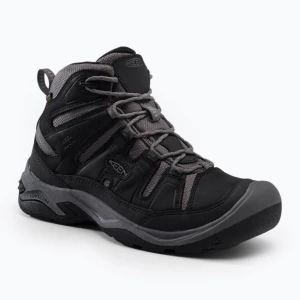 Buty trekkingowe męskie KEEN Circadia Mid WP black/steel grey