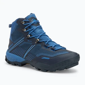 Buty trekkingowe męskie Mammut Ducan II High GTX marine / deep ice Niebieski