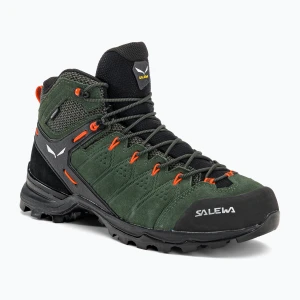 Buty trekkingowe męskie Salewa Alp Mate Mid WP thyme/black