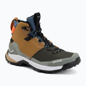 Buty trekkingowe męskie Salewa Puez 2 Mid Ptx golden brown/shadow