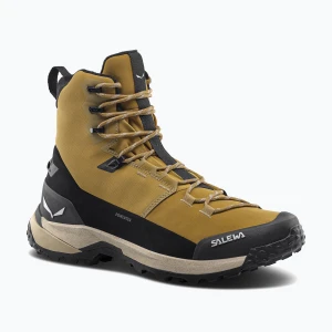 Buty trekkingowe męskie Salewa Puez Winter Mid Ptx golden brown / black