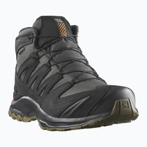 Buty trekkingowe męskie Salomon XA Tracker GTX black/asphalt/coyote brown