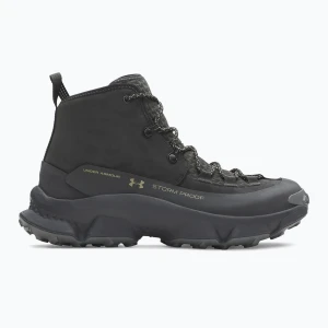 Buty trekkingowe męskie Under Armour Charged Expanse Mid LTHR WP Black / Anthracite / Bayou