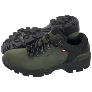 Buty Trekkingowe Zielone / Czarne 9377-87 (WO76-b) Wojas