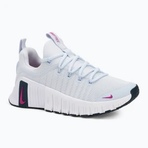 Buty treningowe damskie Nike Free Metcon 6 grey / armory navy / hot fuchsia