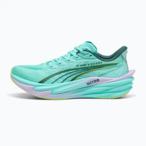 Buty treningowe damskie PUMA Deviate Nitro 4 X Hyrox intense mint / light lavender Zielony
