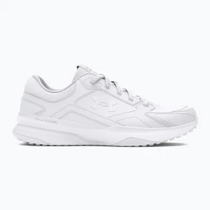 Buty treningowe damskie Under Armour Edge Leather white/white/white