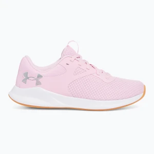 Buty treningowe damskie Under Armour W Charged Aurora 2 prime pink/white/metallic silver