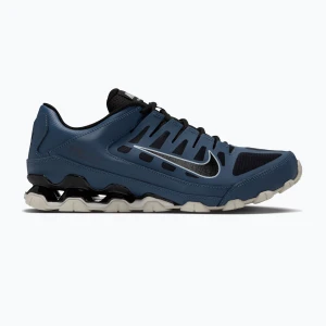 Buty treningowe męskie Nike Reax 8 Tr Mesh new slate / light bone / blue eclipse / black Granatowy