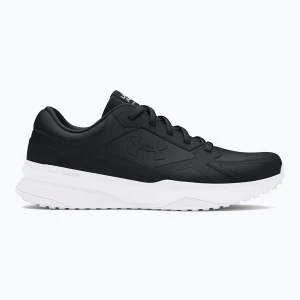 Buty treningowe męskie Under Armour Edge Leather black/black/white