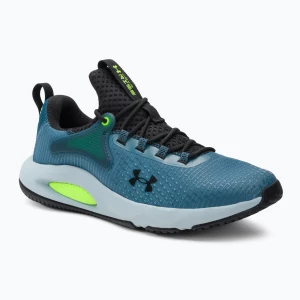 Buty treningowe męskie Under Armour Hovr Rise 4 static blue/lime surge/black