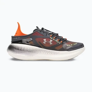 Buty treningowe Under Armour Echo anthracite/dark orange /metallic black Szary