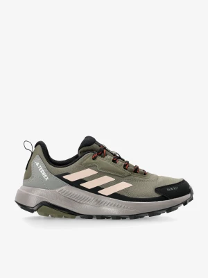 Buty turystyczne adidas TERREX Anylander RAIN.RDY - oliv strata/won beige/core blk