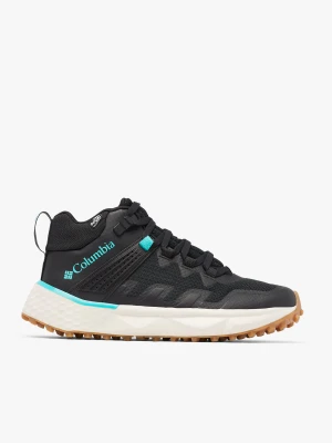 Buty turystyczne damskie Columbia Facet 75 Mid Outdry - black/bright aqua