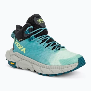 Buty turystyczne damskie HOKA Trail Code GTX blue glass/coastal shade