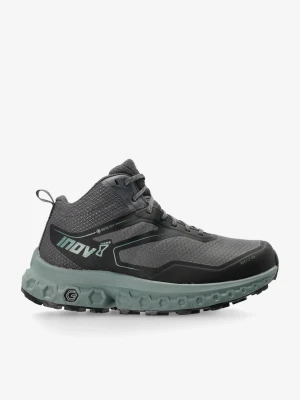 Buty turystyczne damskie Inov-8 RocFly G 390 GTX Wide - dark grey/forest green