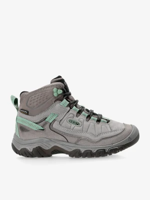 Buty turystyczne damskie Keen Targhee IV Mid Wp - alloy/granite green