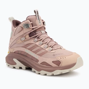 Buty turystyczne damskie Merrell Moab Speed 2 Mid Gtx adobe rose