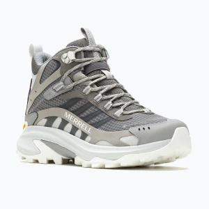 Buty turystyczne damskie Merrell Moab Speed 2 Mid GTX charcoal Szary