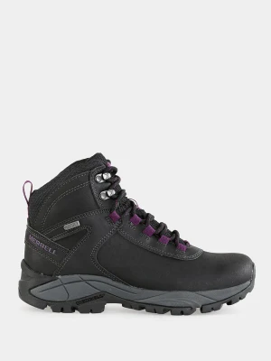 Buty turystyczne damskie Merrell Vego Mid Leather Waterproof - black/glox.