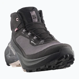 Buty turystyczne damskie Salomon Genesis Mid GTX black / dawn pink
