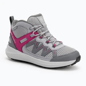 Buty turystyczne dziecięce Columbia Youth Peakfreak Rush Mid Waterproof ti grey steel/teal