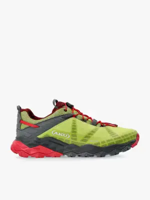 Buty turystyczne męskie AKU Flyrock GTX - lime/red