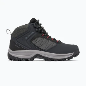 Buty turystyczne męskie Columbia Transverse Hike Waterproof black/mountain red