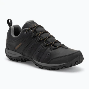 Buty turystyczne męskie Columbia Woodburn II Waterproof black/caramel