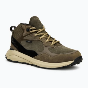 Buty turystyczne męskie Jack Wolfskin Camp Fever Texapore Mid cold coffee