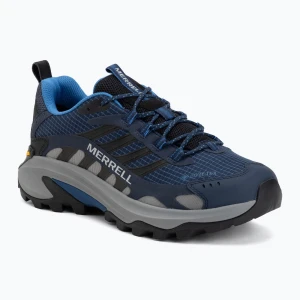 Buty turystyczne męskie Merrell Moab Speed 2 Gore-Tex navy night Granatowy