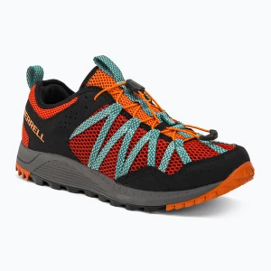 Buty turystyczne męskie Merrell Wildwood Aerosport tangerine