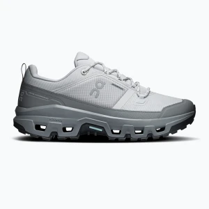 Buty turystyczne męskie On Cloudrock Low Waterproof glacier / rock Szary