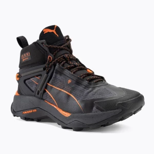 Buty turystyczne męskie PUMA Explore Nitro Mid Gore-Tex puma black/gray skies/flame flicker