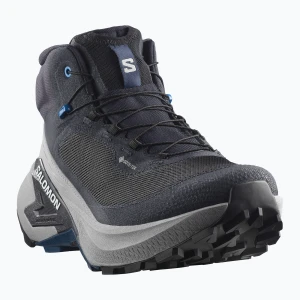 Buty turystyczne męskie Salomon Genesis Mid GTX dark navy / spellbound Granatowy